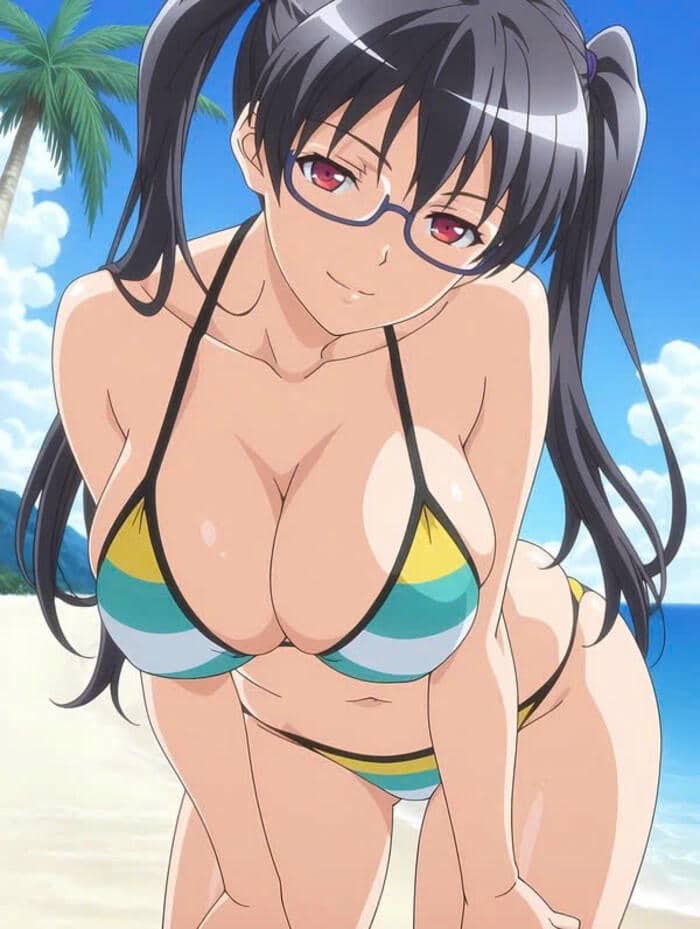 ảnh gái bikini anime mlem