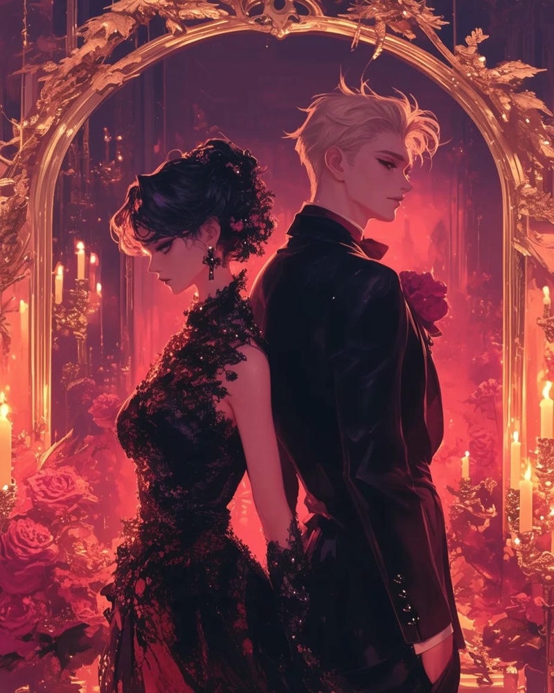 ảnh hoạt hình anime cặp đôi