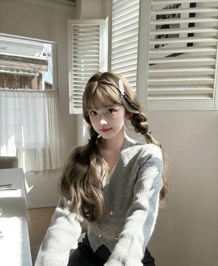 ảnh hot girl hàn quốc aesthetic