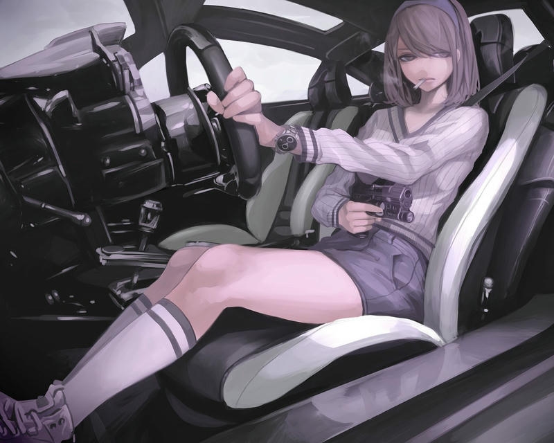 ảnh ngầu anime nữ lung linh