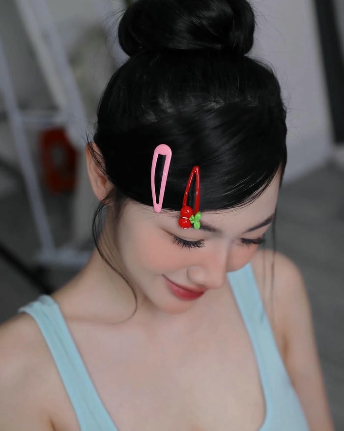 ánh sáng nghệ thuật trên gương mặt Trần Hà Linh