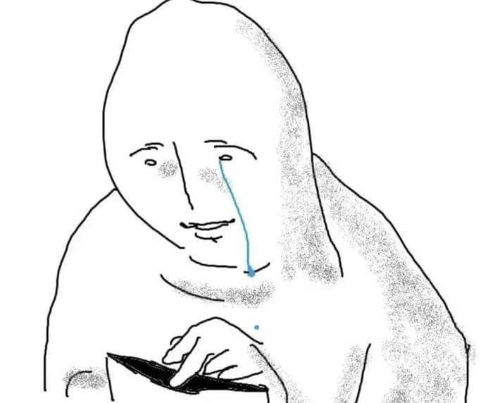 ảnh ví rỗng meme