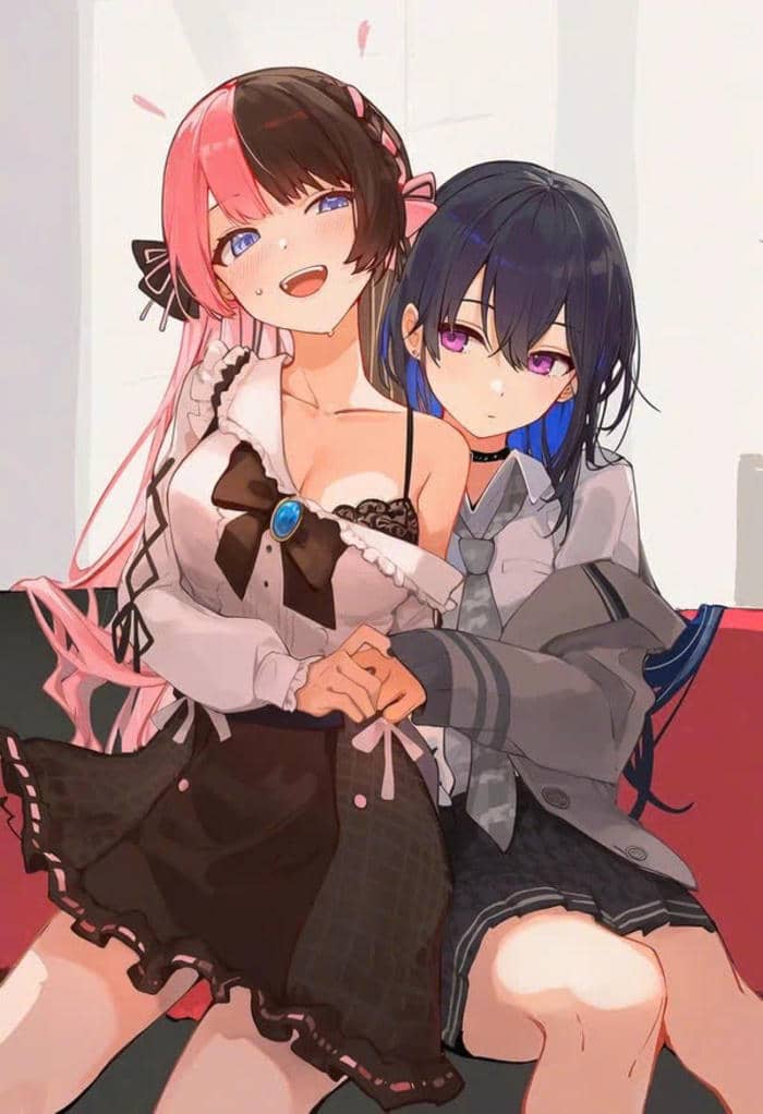 anime bách hợp nụ cười hạnh phúc