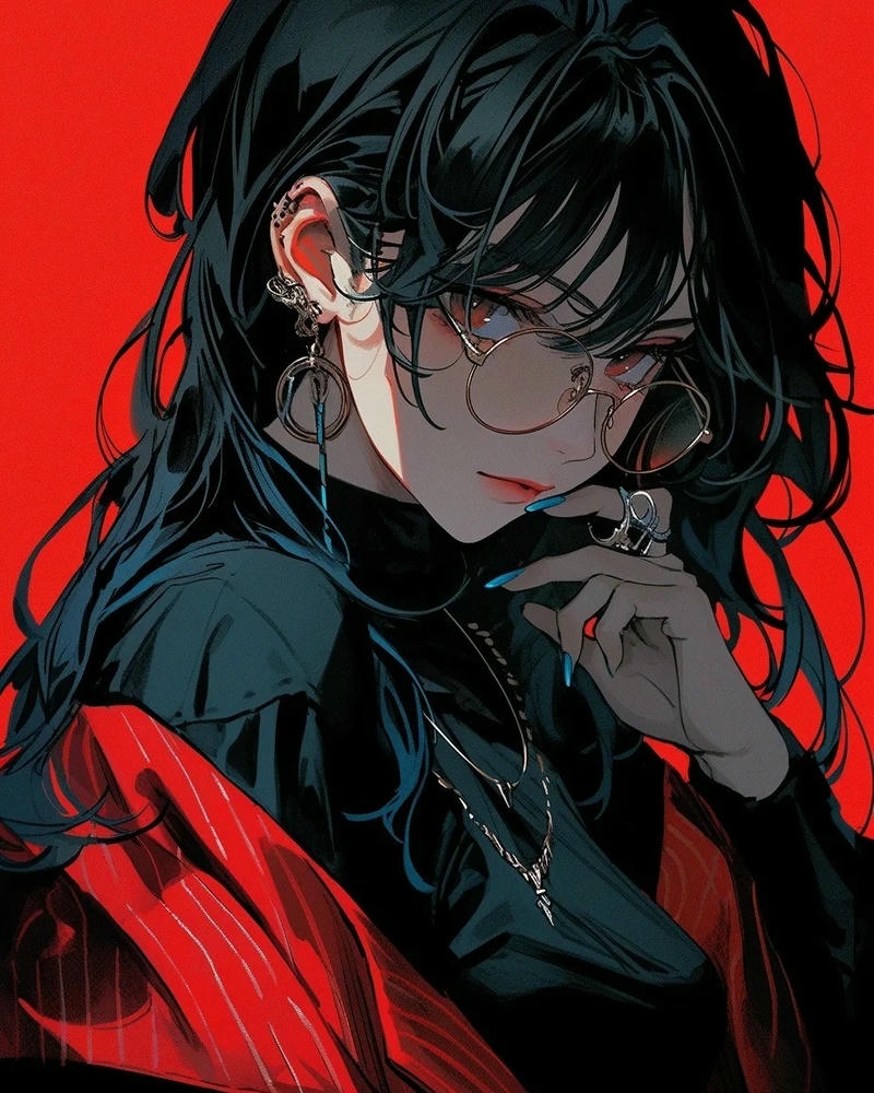 anime nữ ngầu ảnh cuốn hút