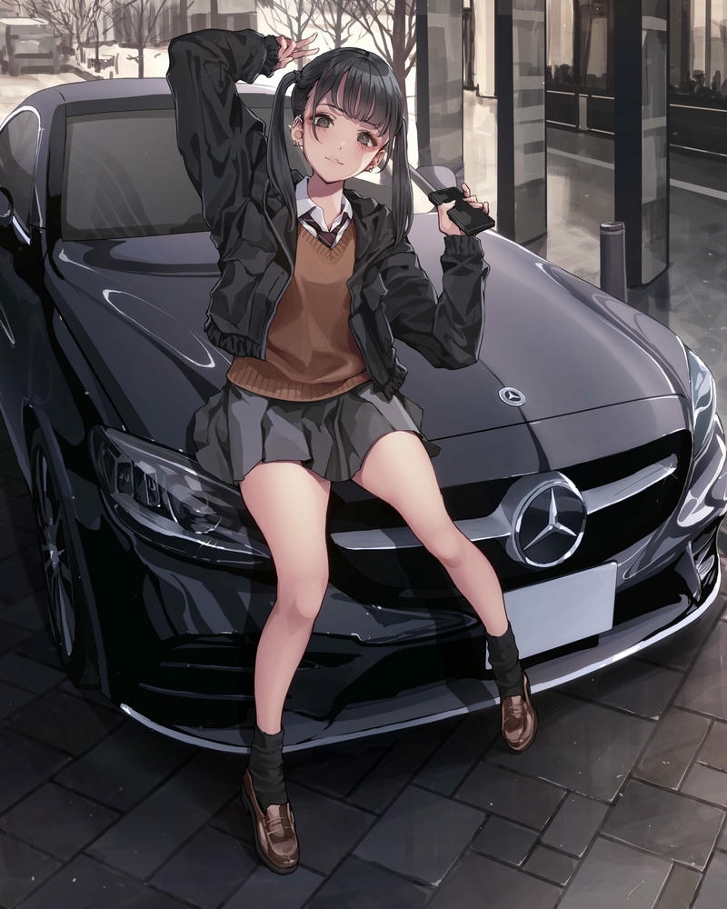 anime nữ ngầu ảnh đáng yêu