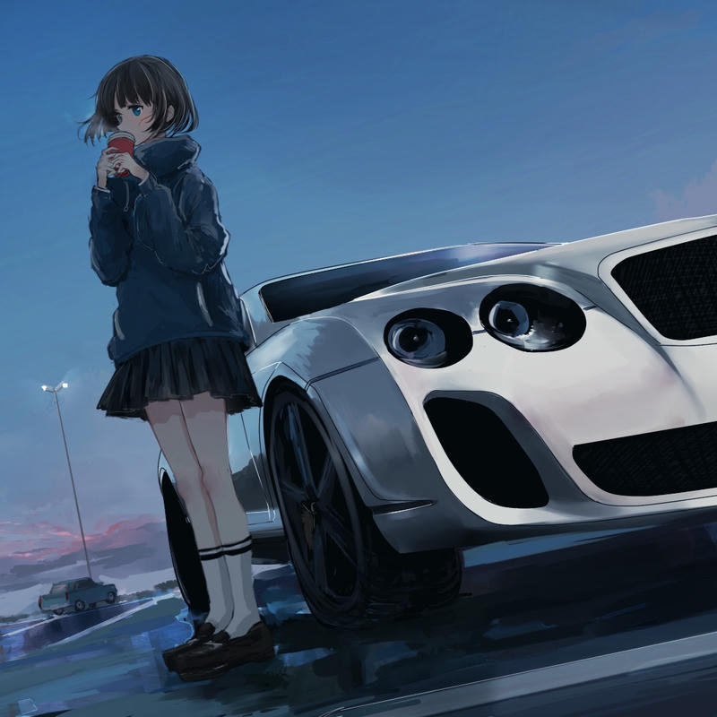 anime nữ ngầu ảnh dịu dàng