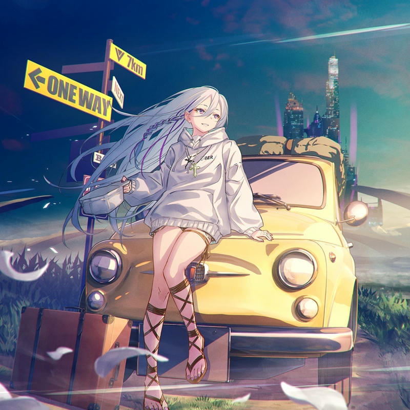 anime nữ ngầu ảnh nghệ thuật