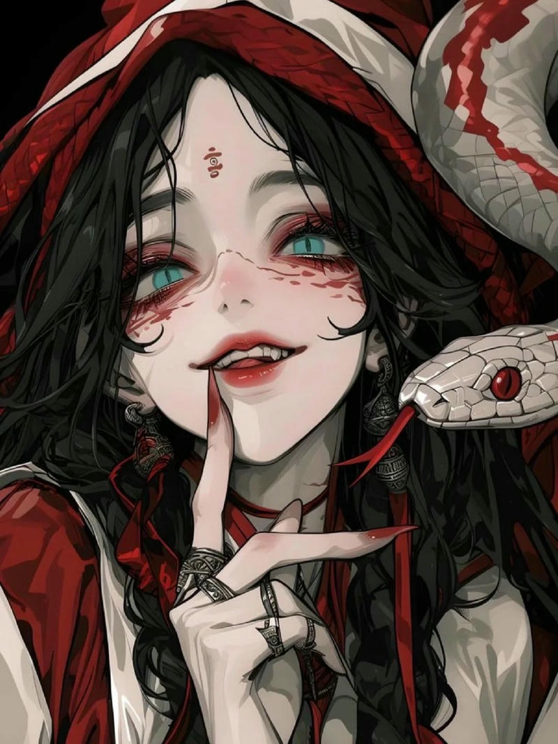 anime nữ ngầu ảnh tinh xảo