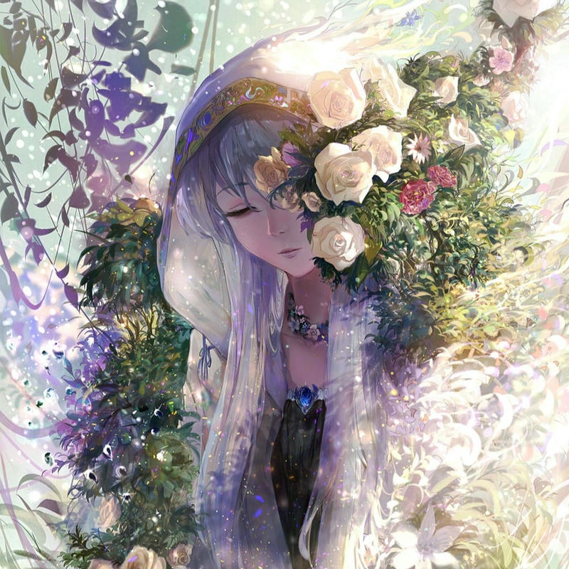 avatar anime nữ chill dễ thương