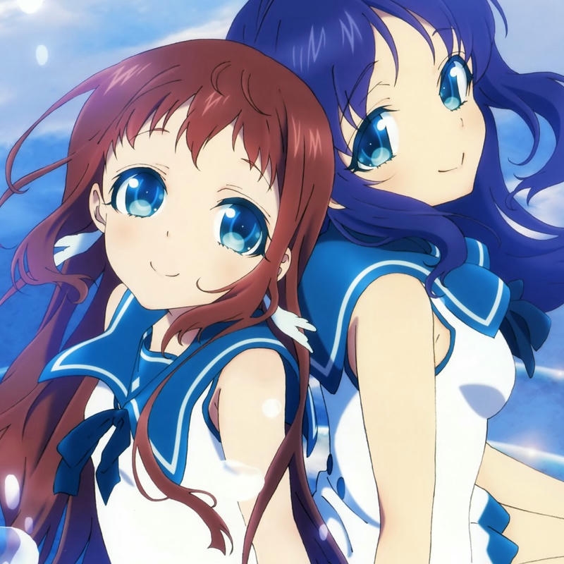 avatar anime nữ phong cảnh