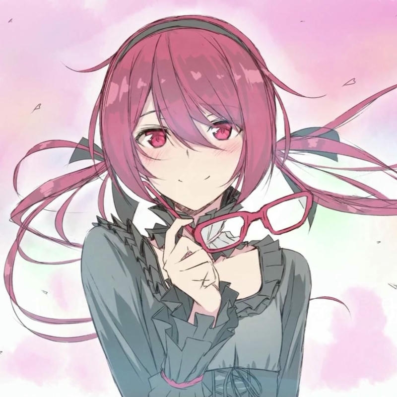 avatar anime nữ tạo dáng