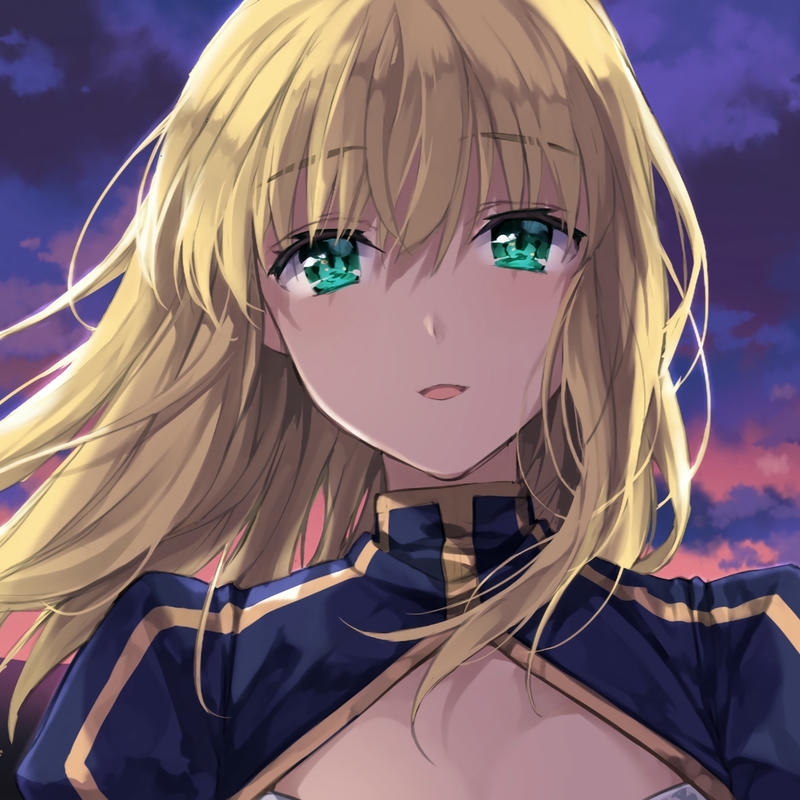 avatar anime nữ thần bí