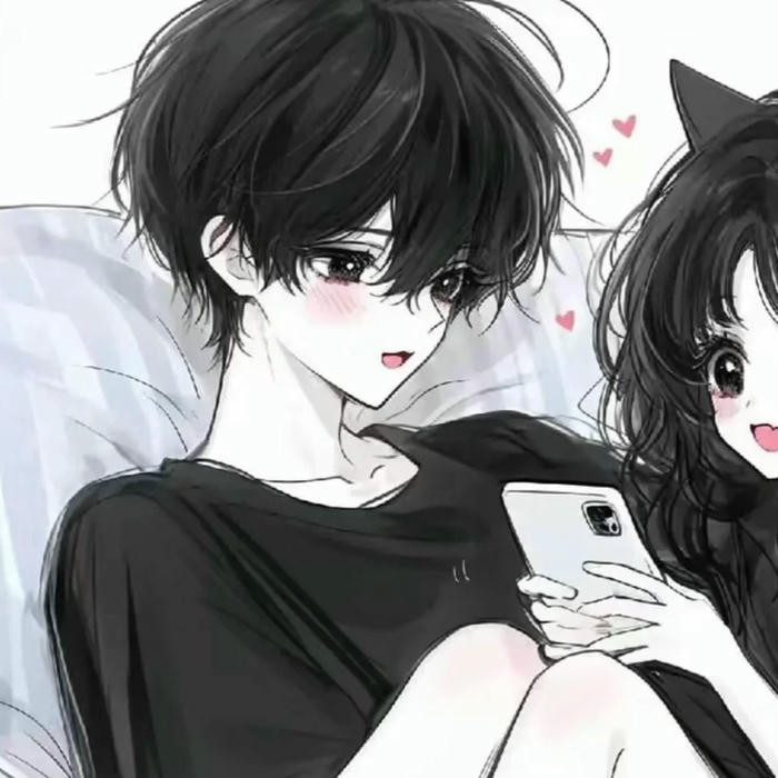 avatar đôi anime phong cách (2)