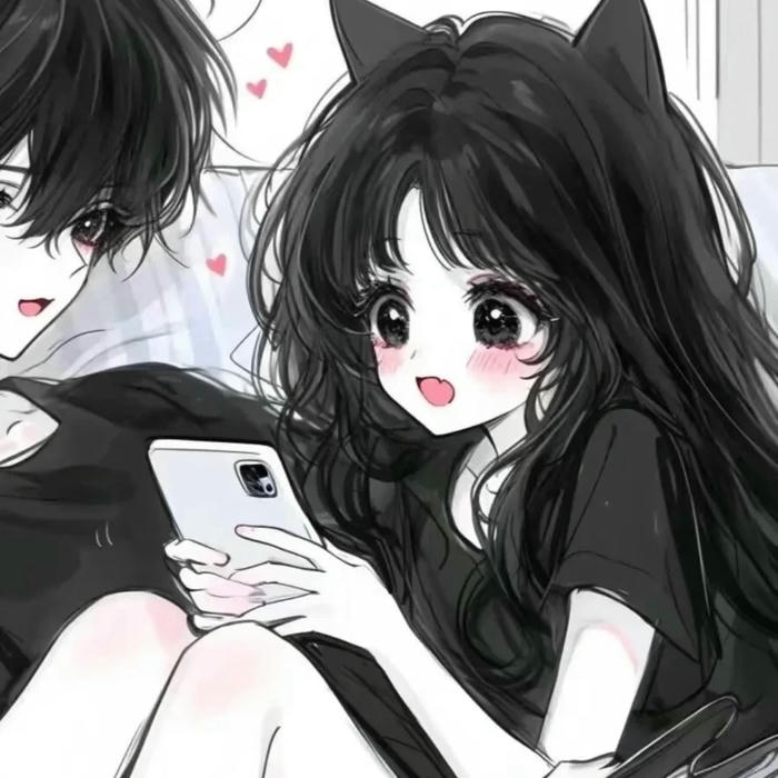 avatar đôi anime phong cách