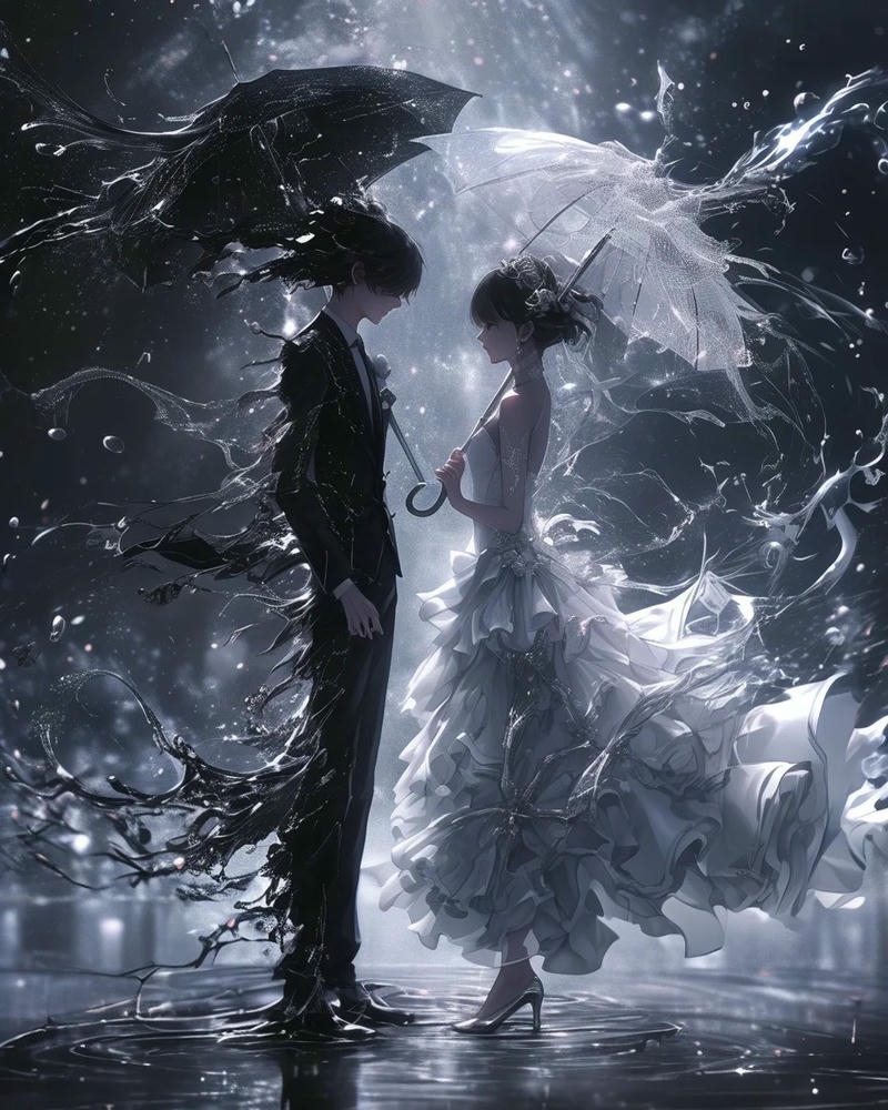 bức ảnh anime cặp đôi dễ thương