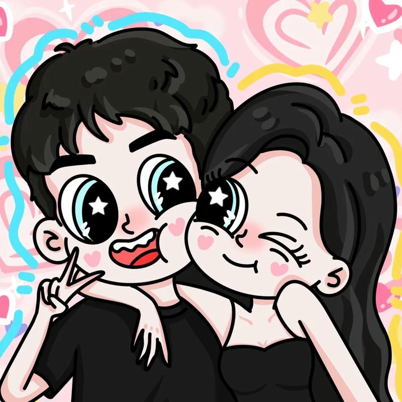 cặp đôi anime hình ảnh dễ thương