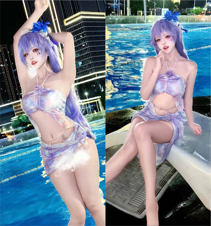 gái cosplay sang chảnh