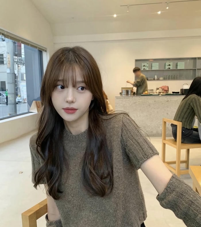 gái xinh hàn quốc thần thái