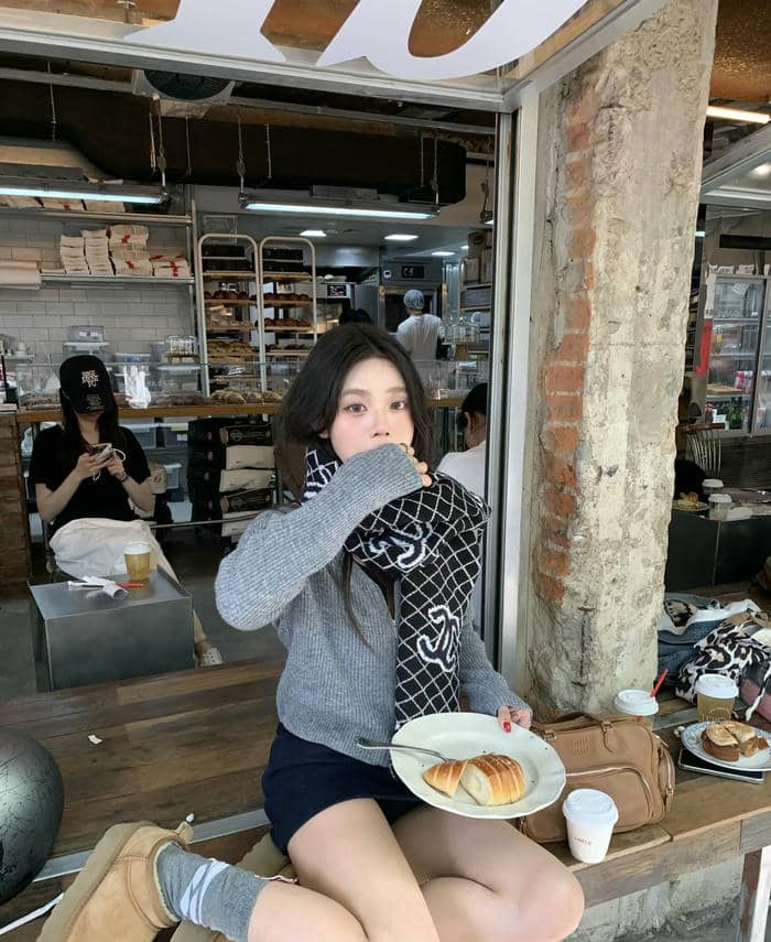 girl hàn quốc style mùa đông