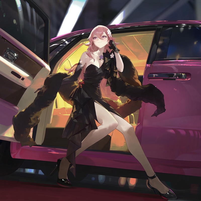 hình ảnh anime nữ ngầu sắc nét