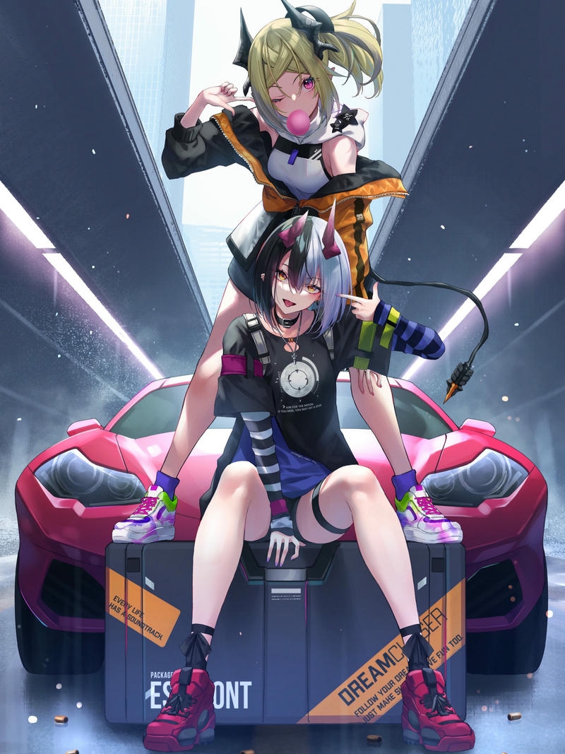 hình ảnh anime nữ ngầu thần thái