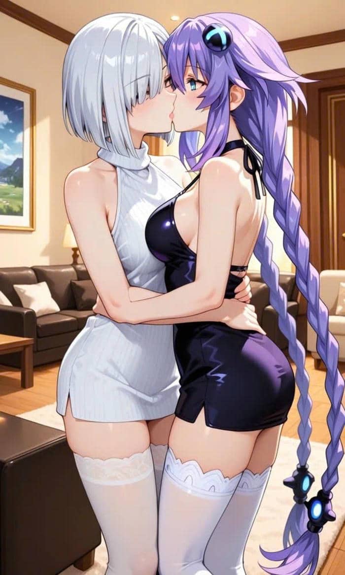 hình anime bách hợp bên nhau