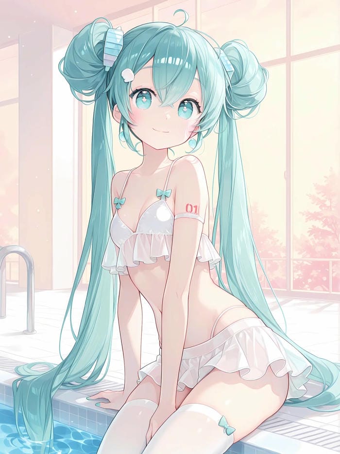 hình anime đi biển đẹp