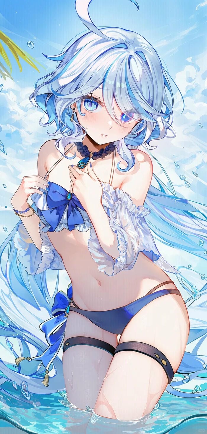 hình anime girl đầy sức sống