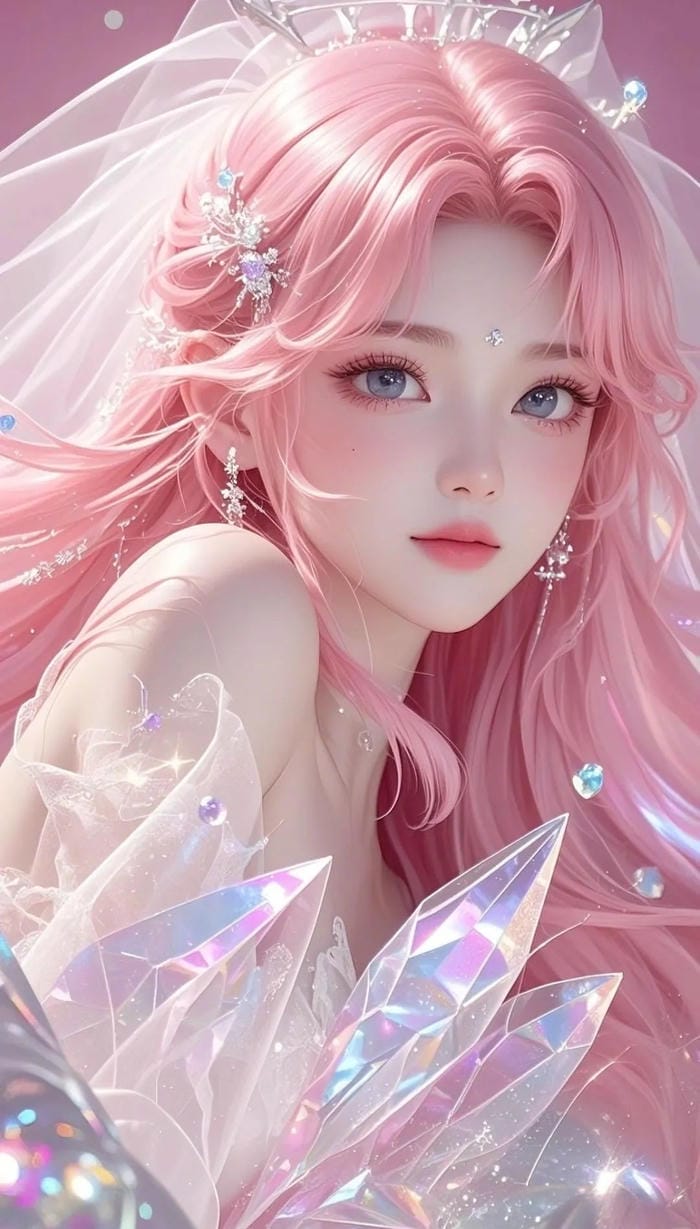 hình anime girl huyền ảo