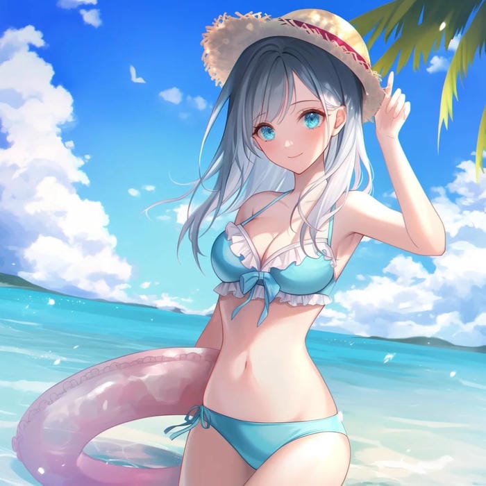 hình anime girl xinh