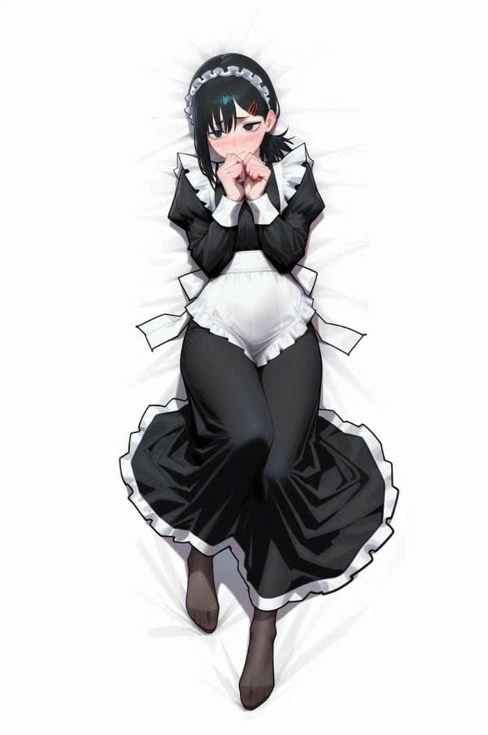 hình anime maid nghệ thuật 4k