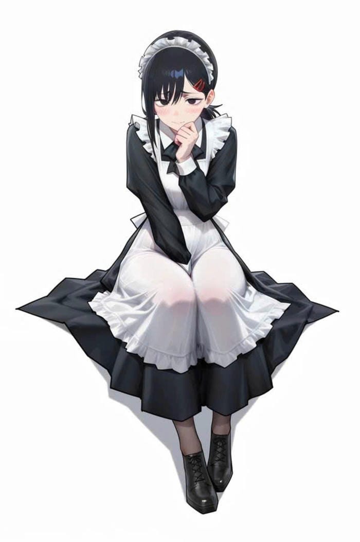 hình anime maid trong sáng