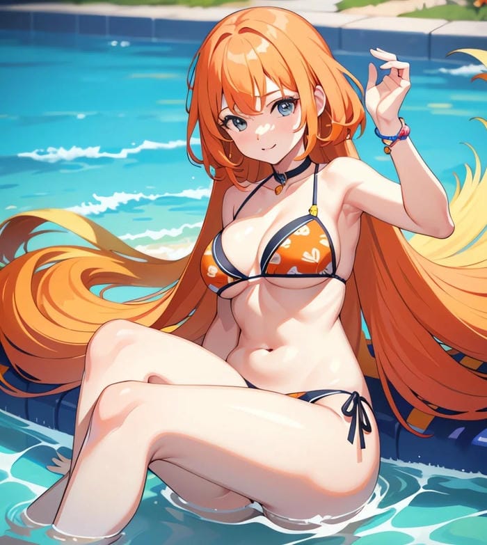 hình anime mùa hè đáng yêu