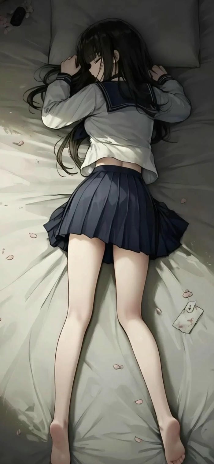 hình anime nữ quyến ruc dịu dàng