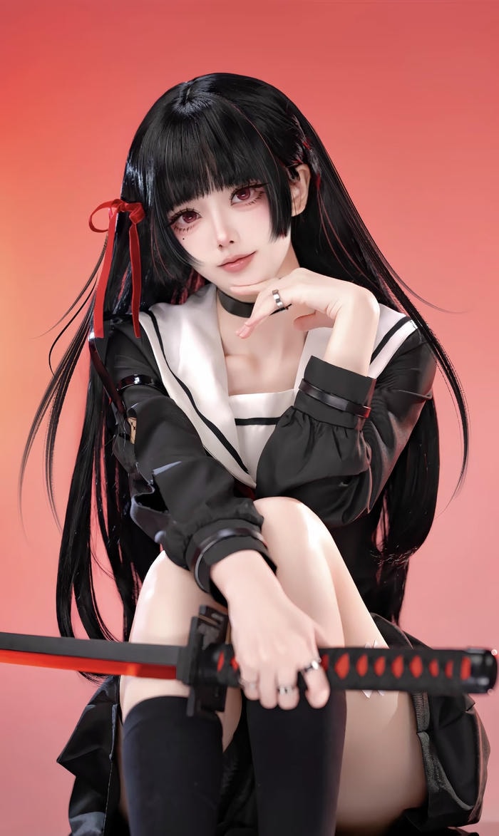 hình cosplay anime nữ mang khí chất riêng