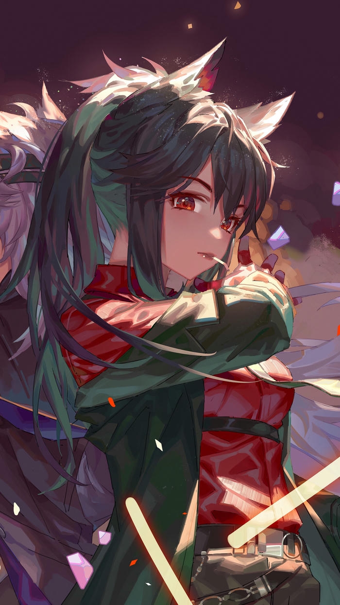 hình nền anime nữ dễ thương xinh