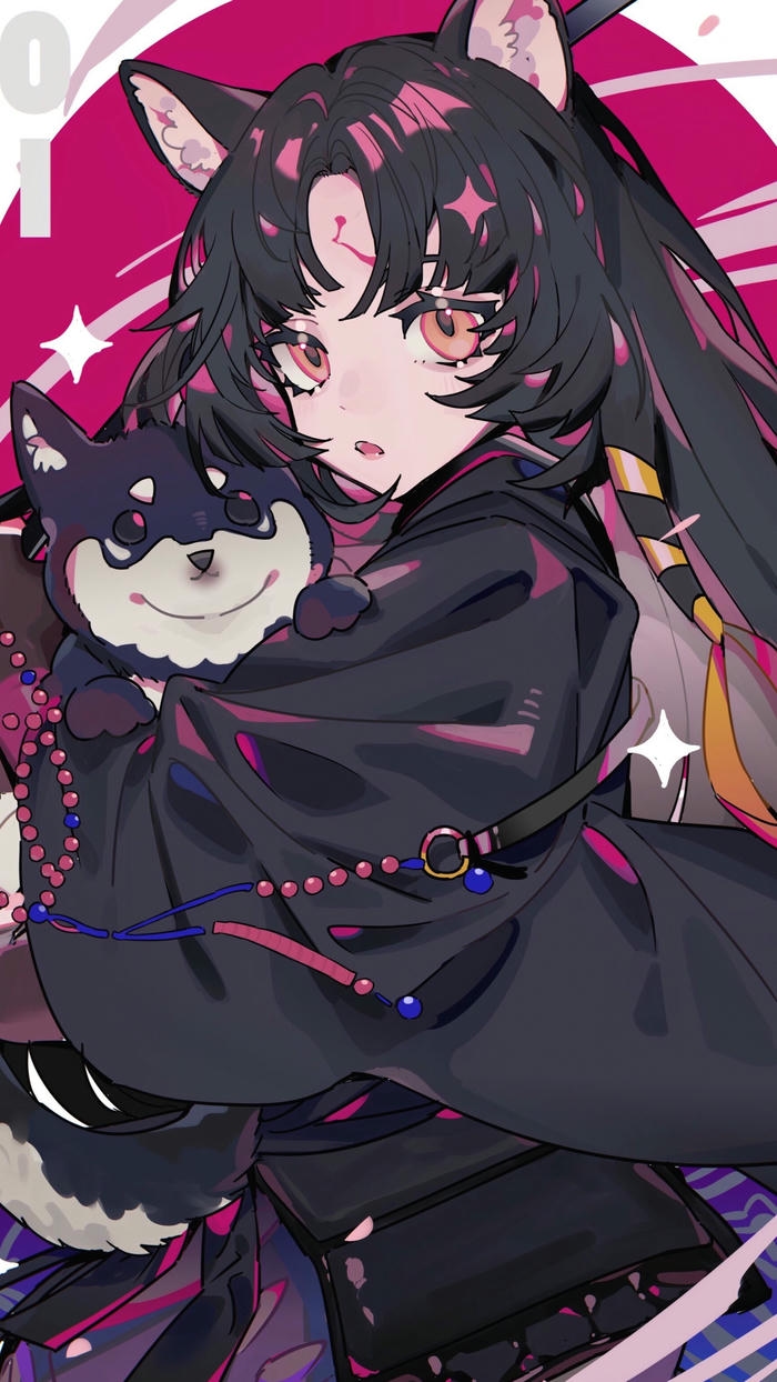 hình nền anime nữ tạo dáng