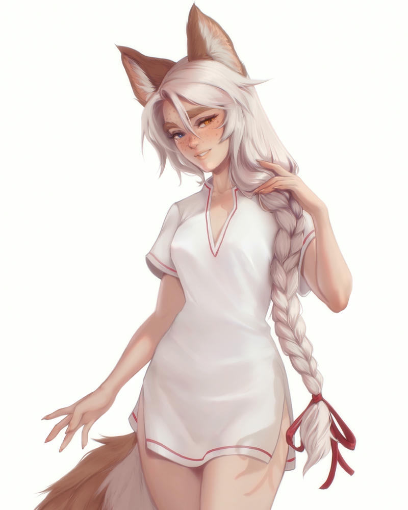 hình nhân vật anime nữ dịu dàng