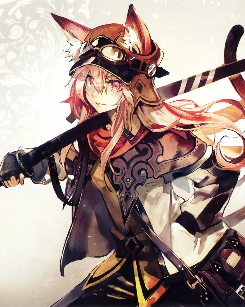 hình nhân vật anime nữ rực rỡ