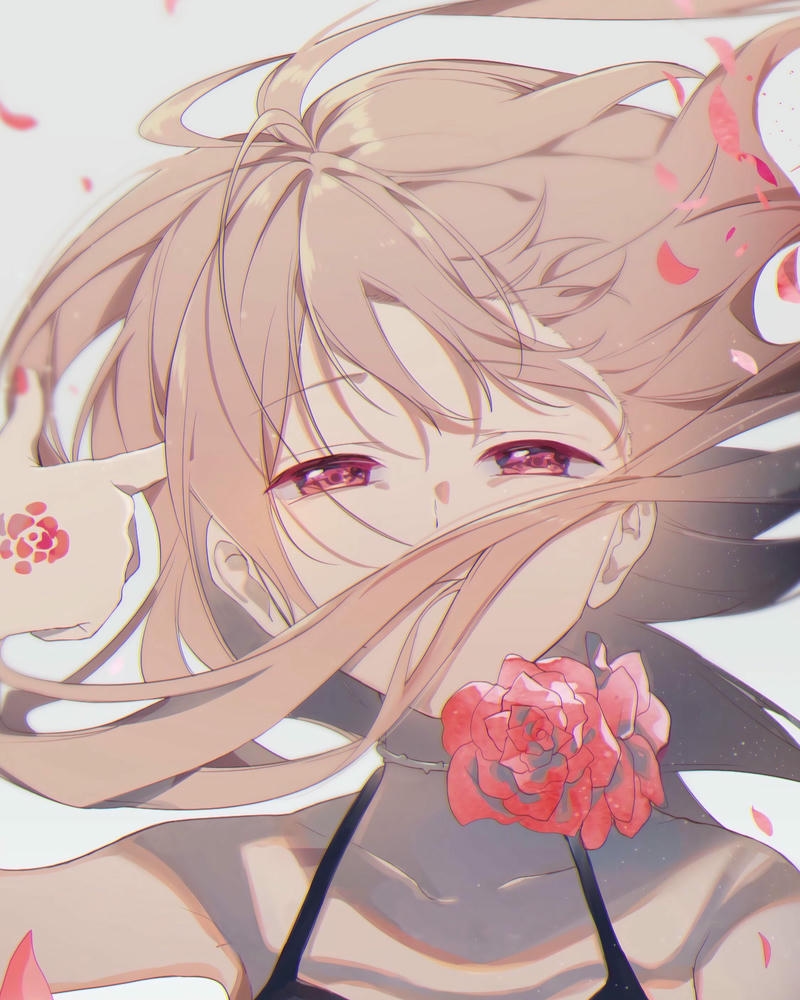 hình nhân vật anime nữ sang trọng