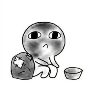 meme hết tiền meme trend