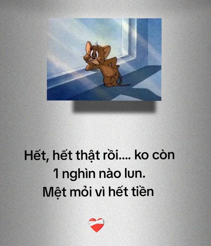 meme rỗng túi