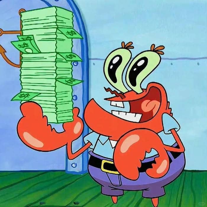 meme tiền buồn cười