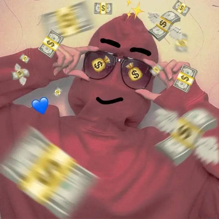 meme tiền đáng yêu
