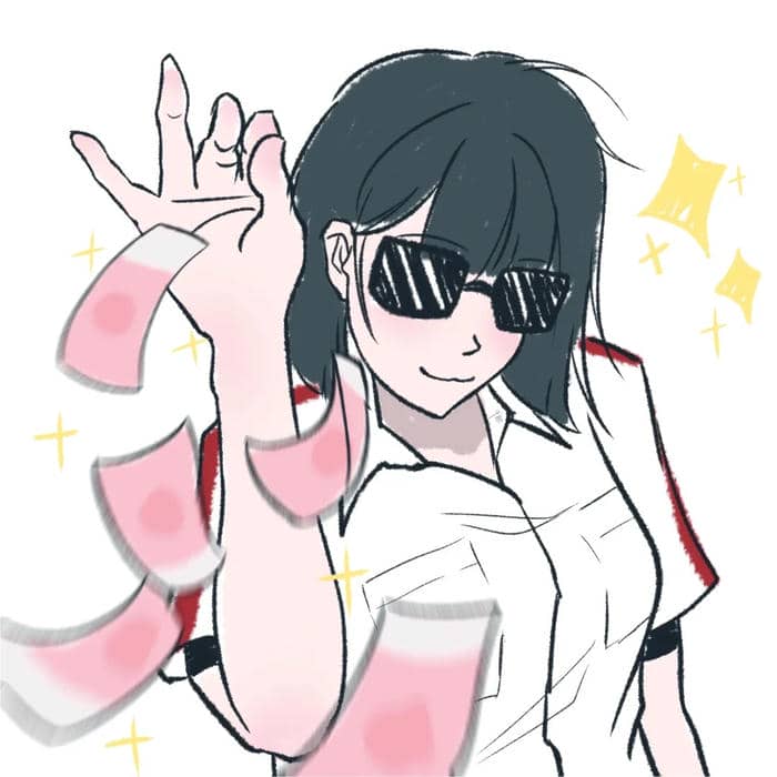 meme tiền người thật