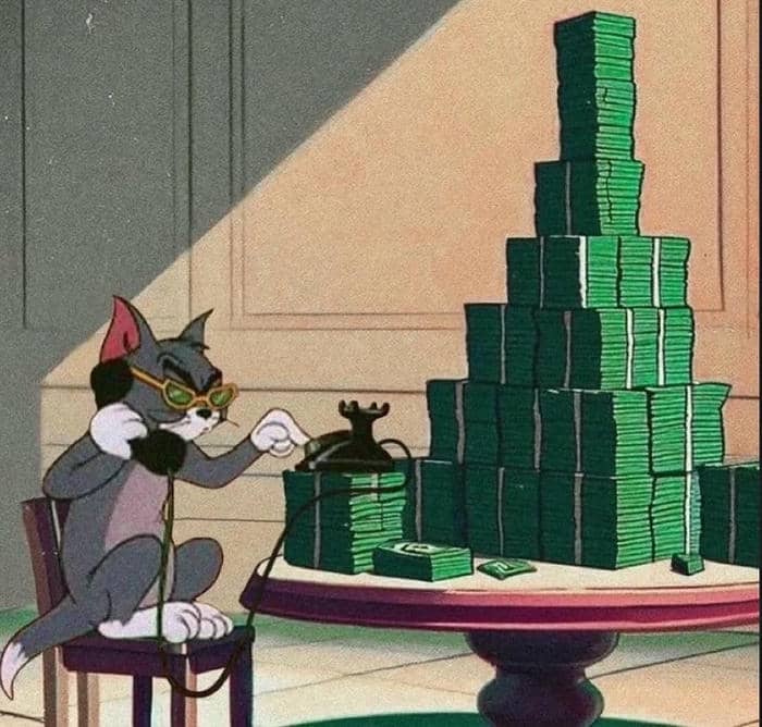 meme tiền vui nhộn