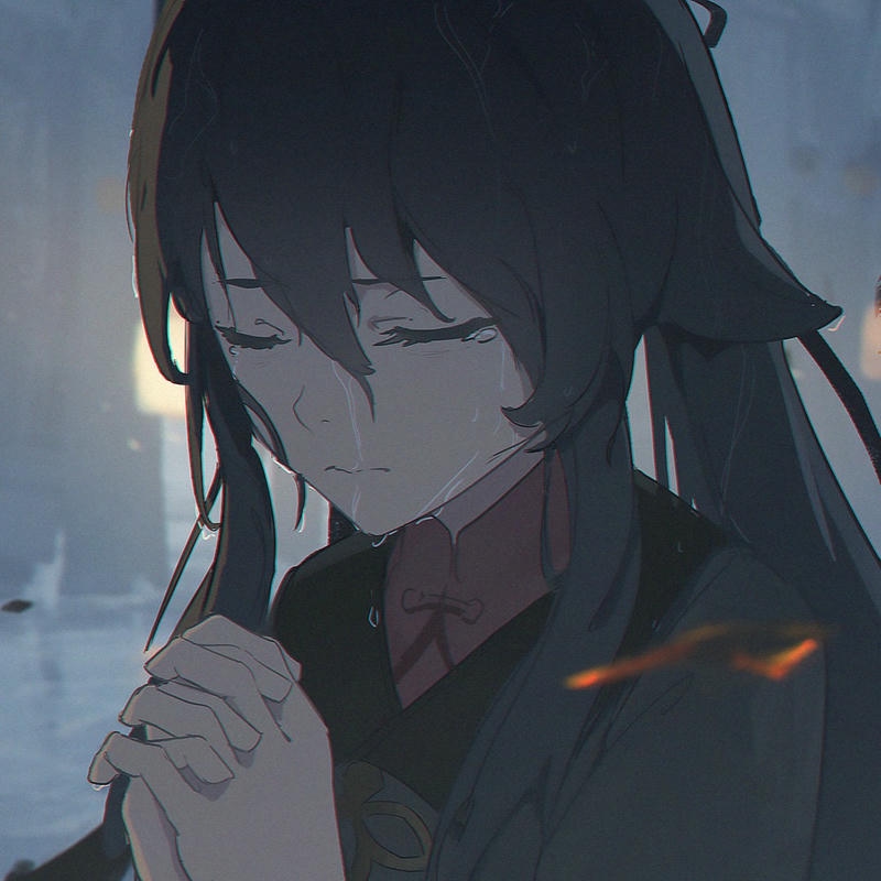 ảnh anime nữ buồn lặng lẽ