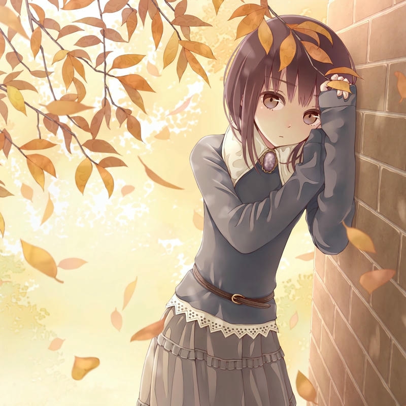 ảnh anime nữ buồn nhẹ nhàng