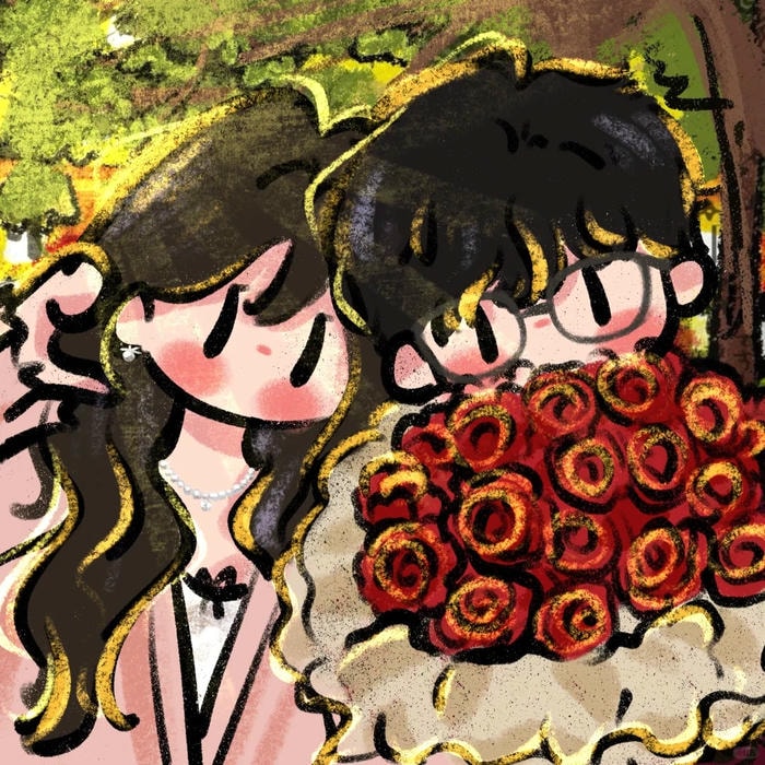 ảnh chibi đôi bạn