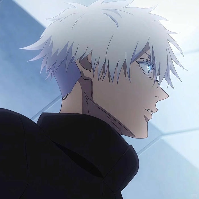 avatar Gojo anime đơn giản